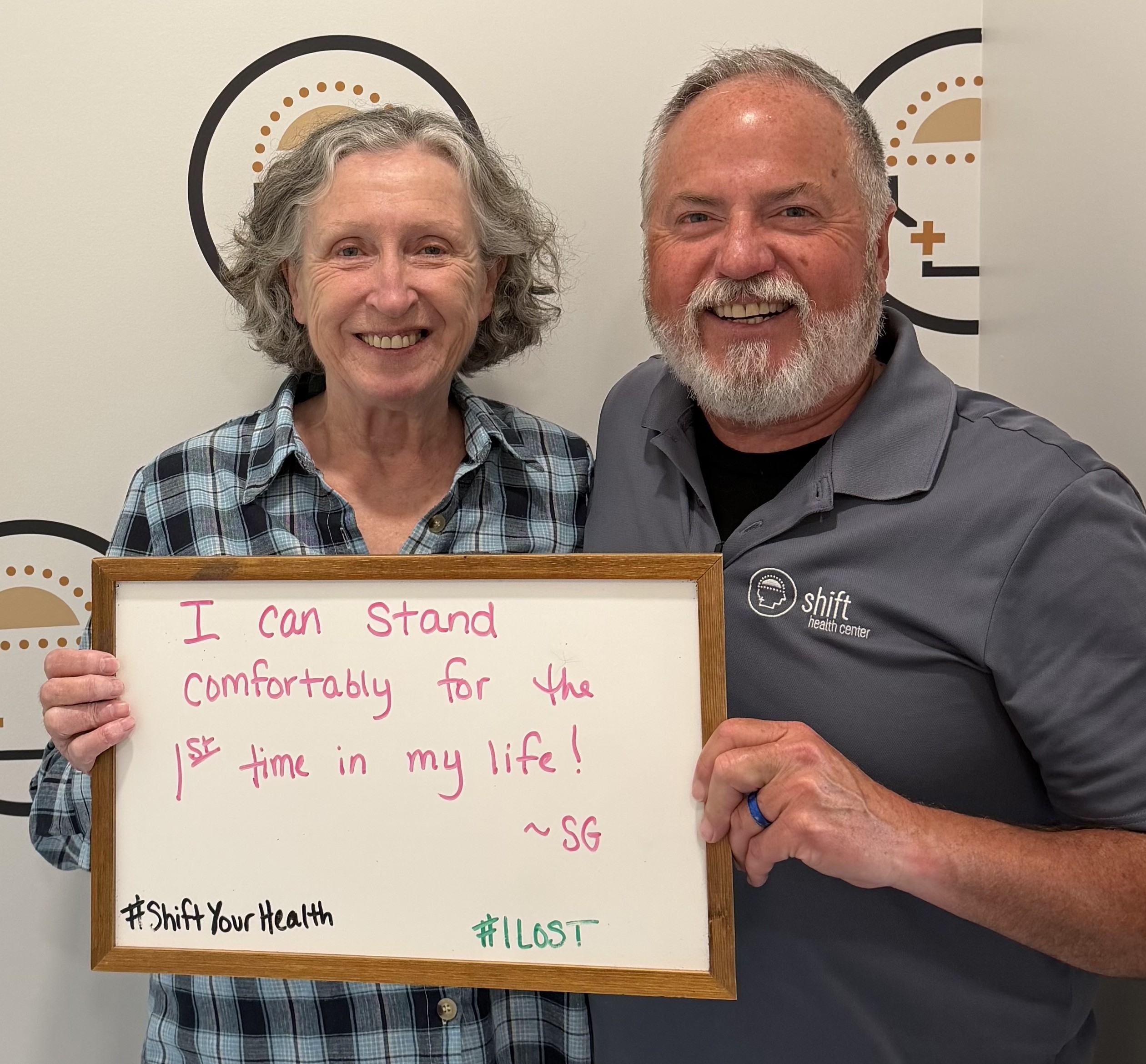 Sandi G back pain testimonial for Shift Health Center