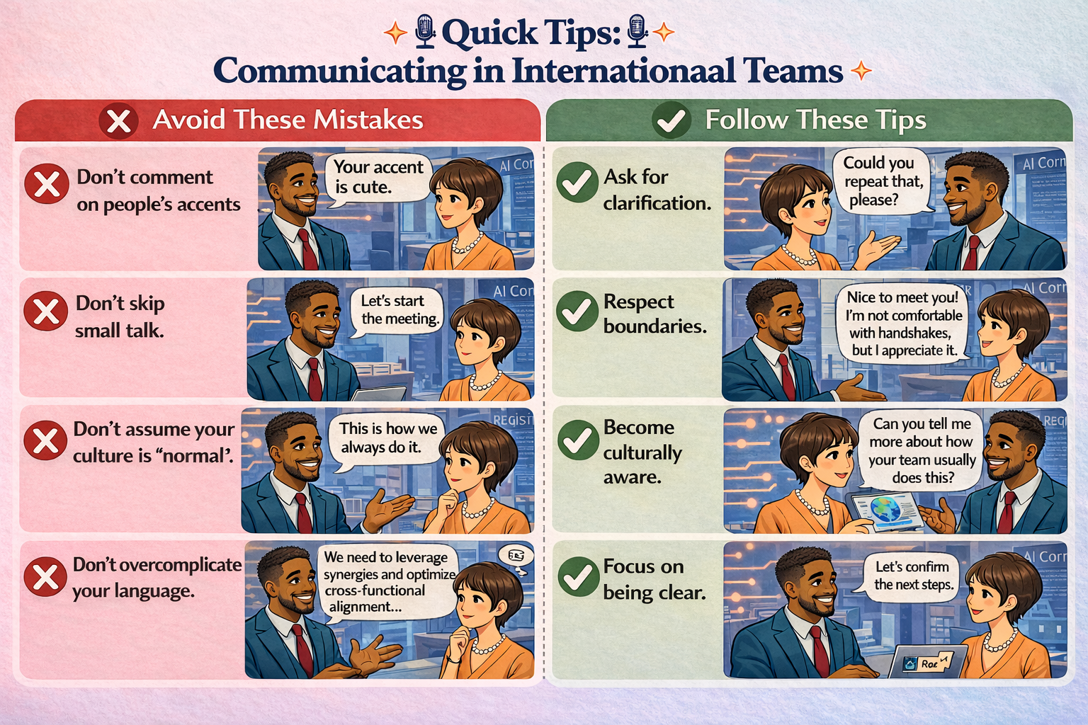 tips for global teams