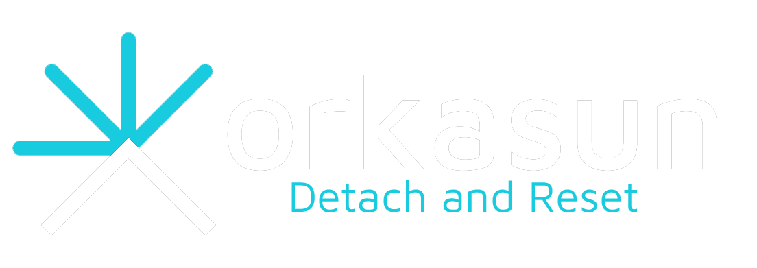 Orkasun Detach Reset Logo