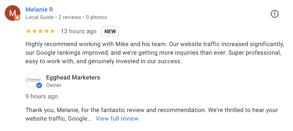 Google review screenshot 2