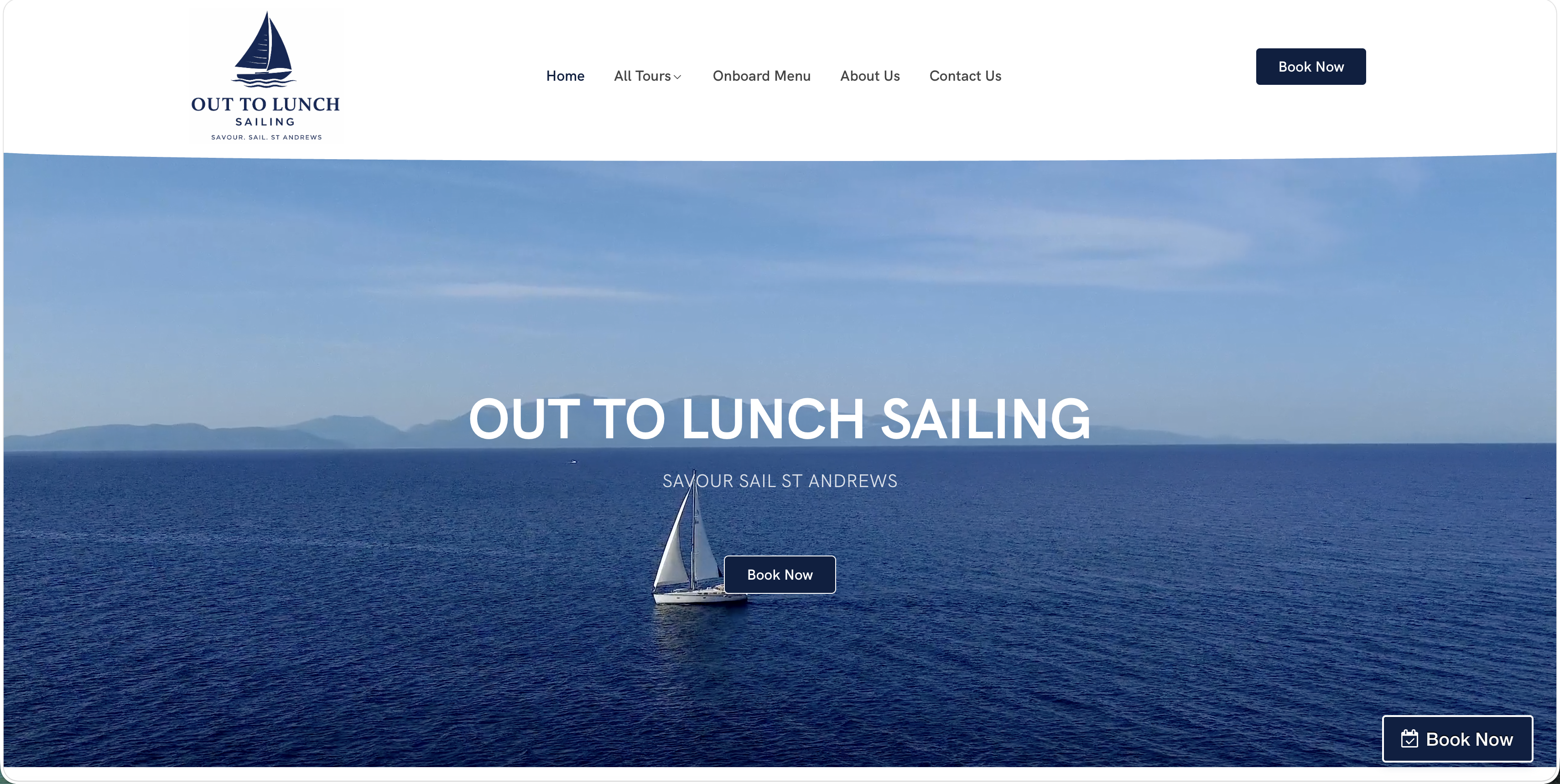 Website design example