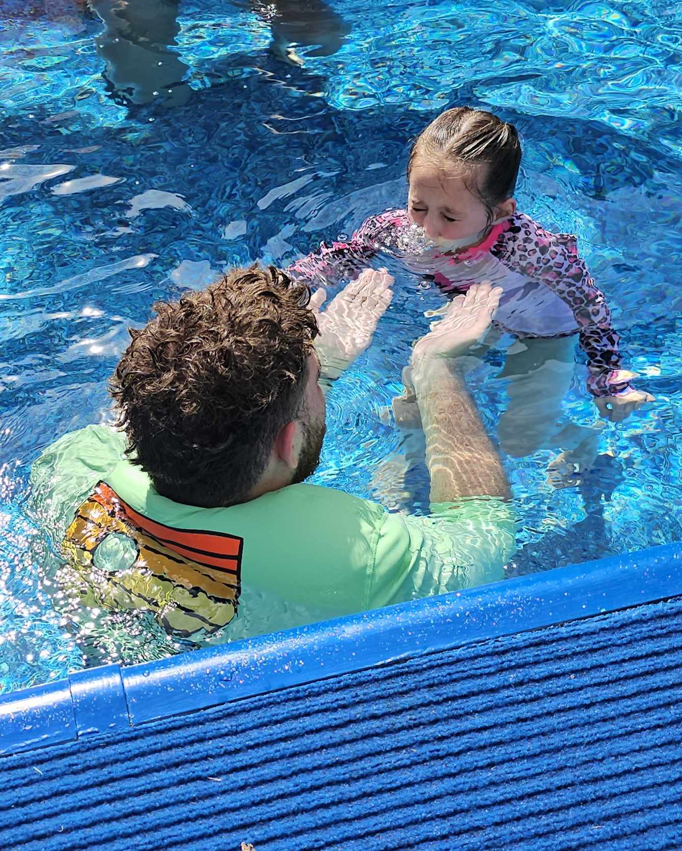 Kicking Kiddos swim instructor