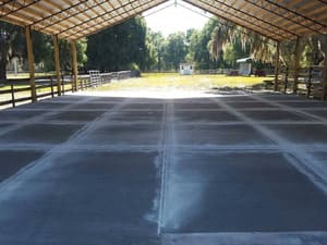 Concrete stamping and color in Canton