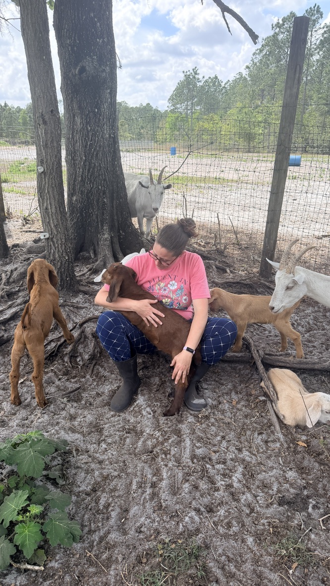 Erin at Moon Tree Farm