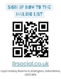 QR code for LLR Social mailing list sign up