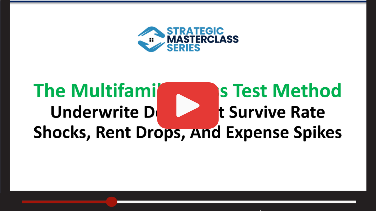 Stress-Test Your Multifamily Deal
