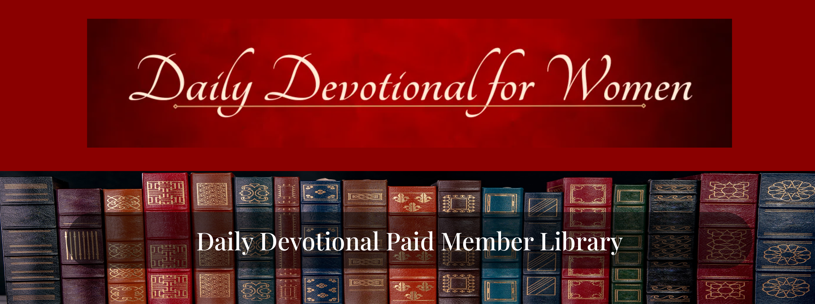 Daily Devotional for Women