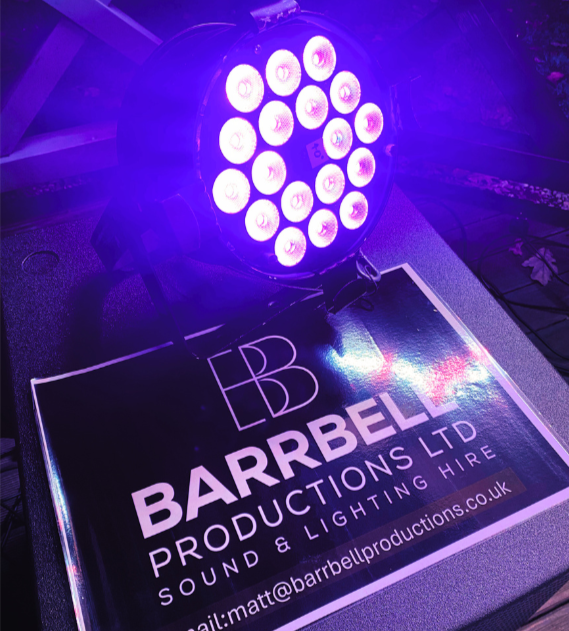 Barrbell Productions event setup
