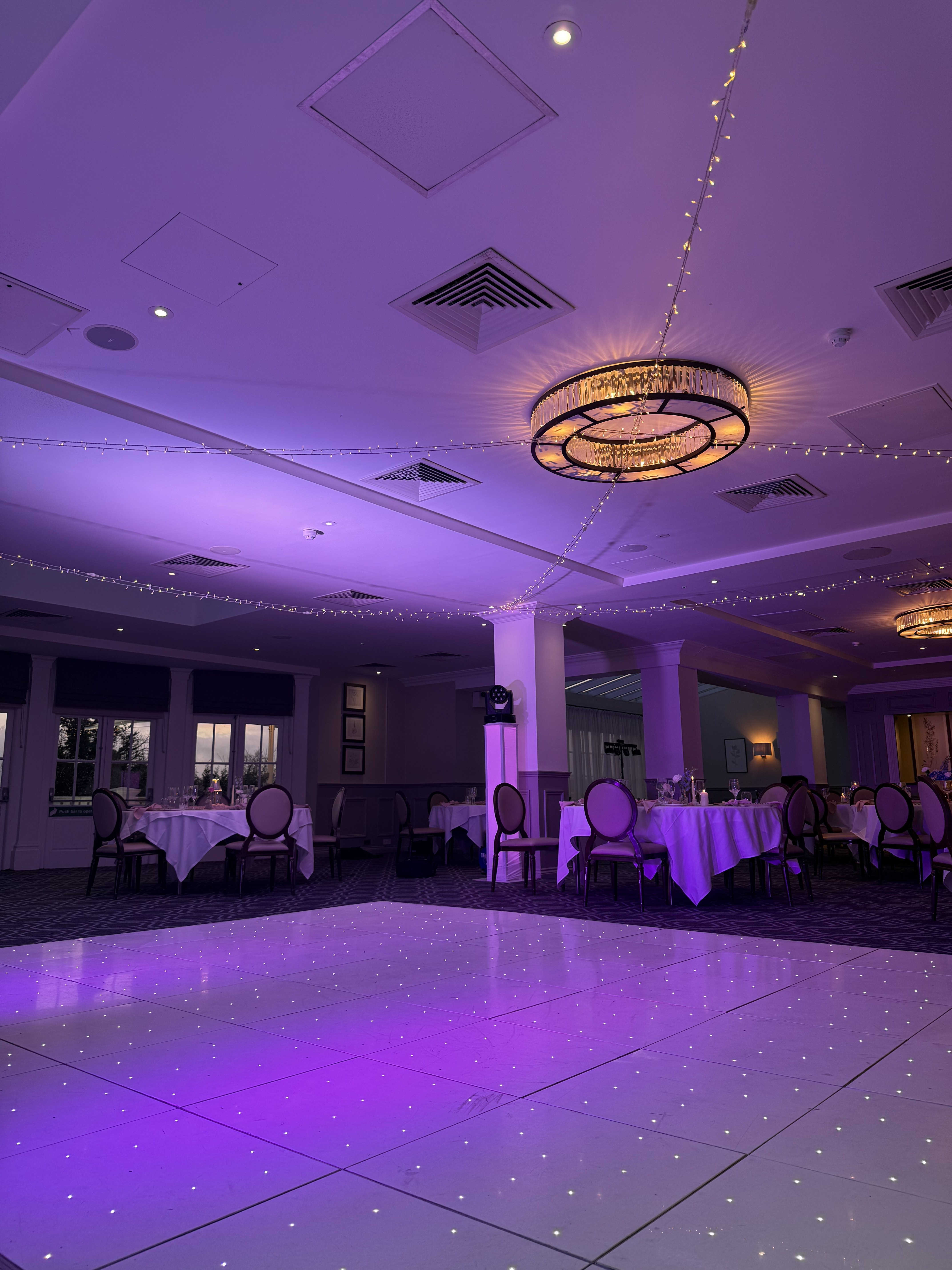 Corporate event sound and lighting hire