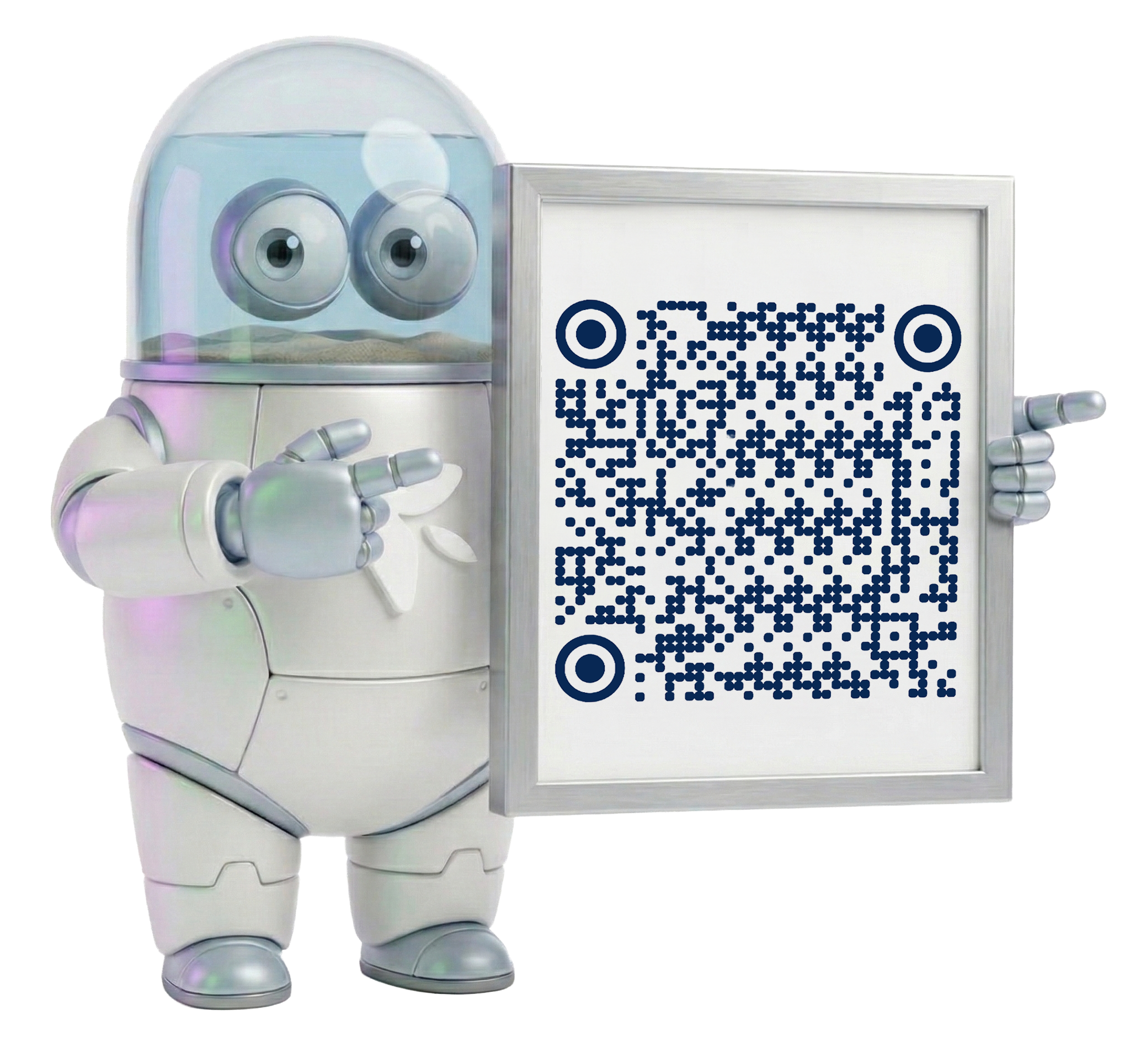 Referencia visual para QR de WhatsApp