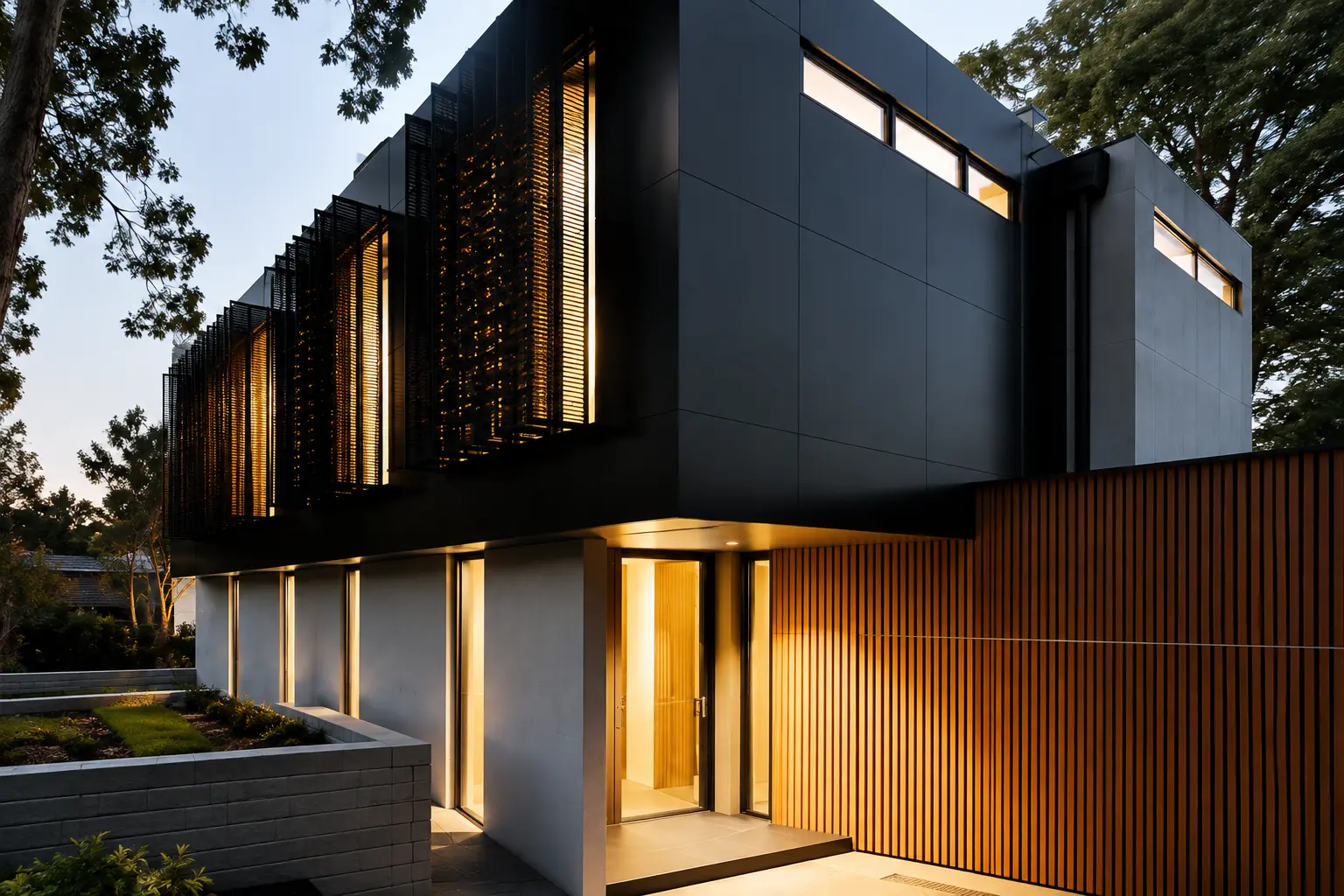 Modern residential architecture by RR Building Design