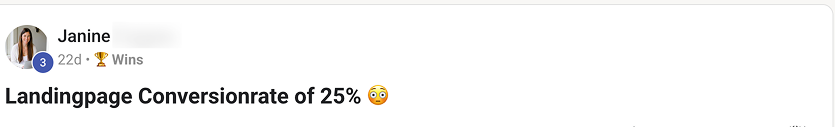 Student feedback
