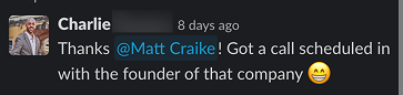 Student feedback
