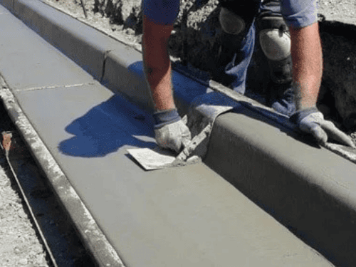 Concrete Curb Work Wenatchee