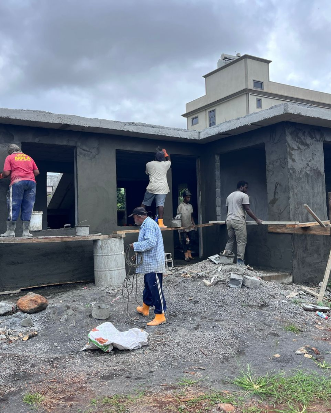Buildlogics construction project in Mauritius