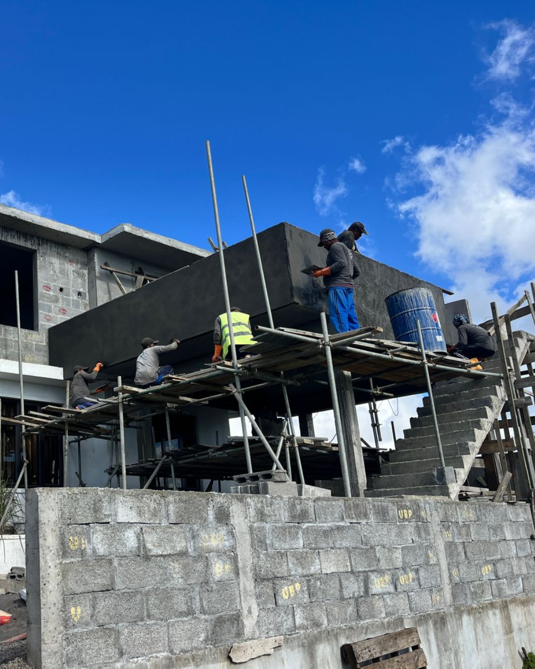Build Logic Ltd construction team in Mauritius