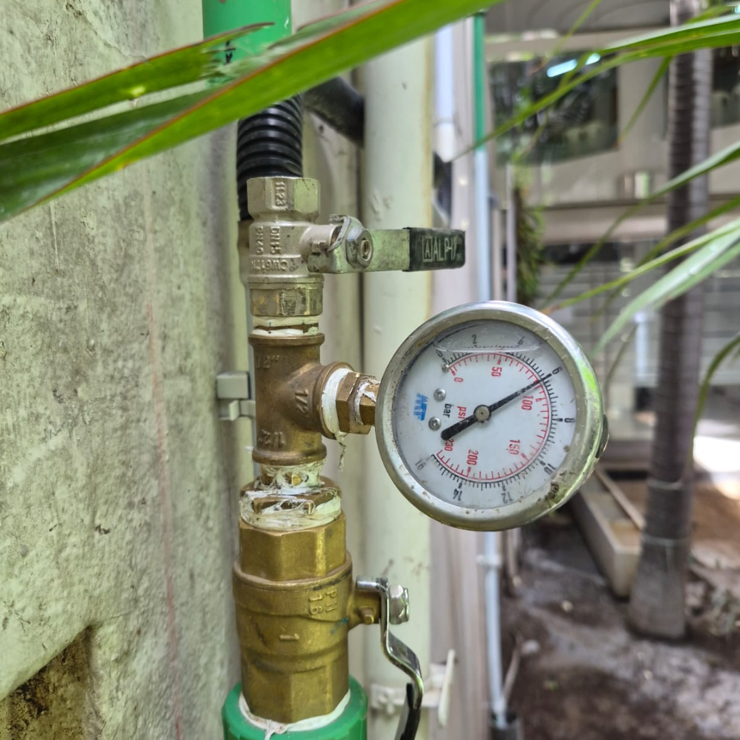 Manifold water distribution systems in Mauritius