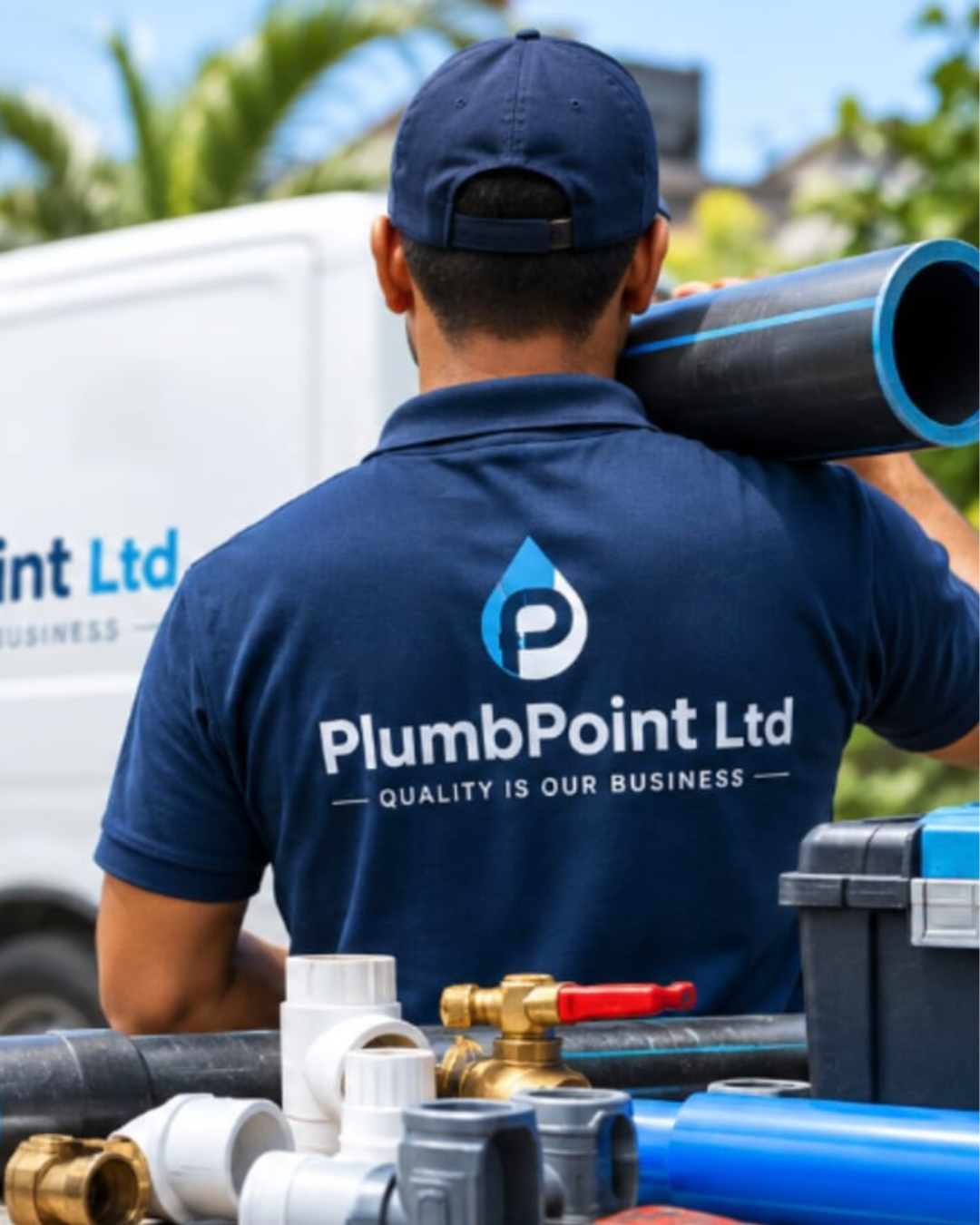 Plumbpoint professional plumbing workmanship in Mauritius
