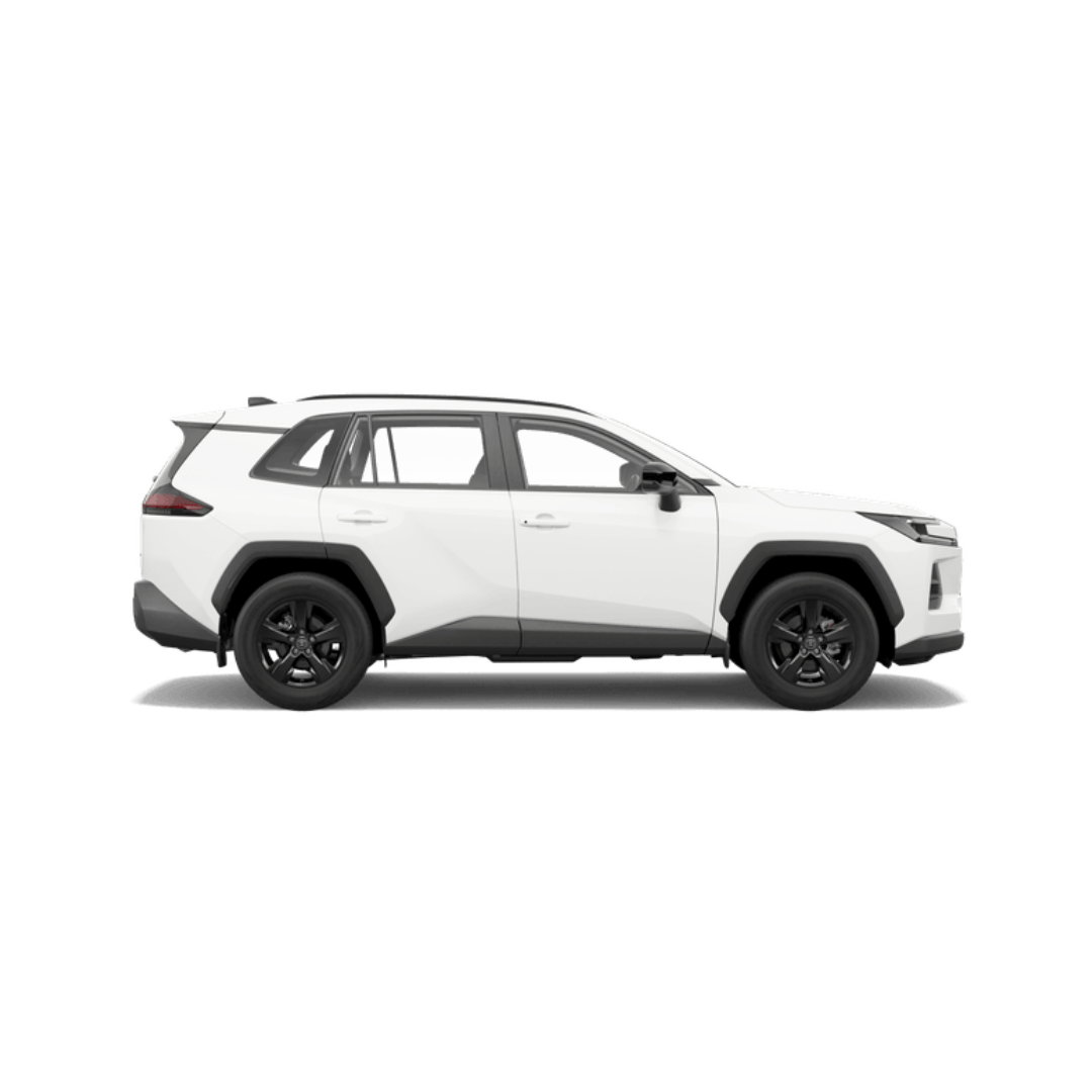 Toyota RAV4 Adventure Hybrid SUV available for private taxi services in Mauritius