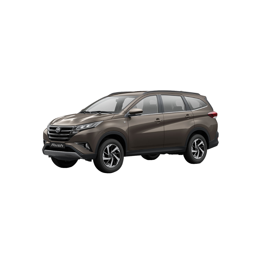 Toyota Rush 7-seater vehicle for families and small groups travelling in Mauritius