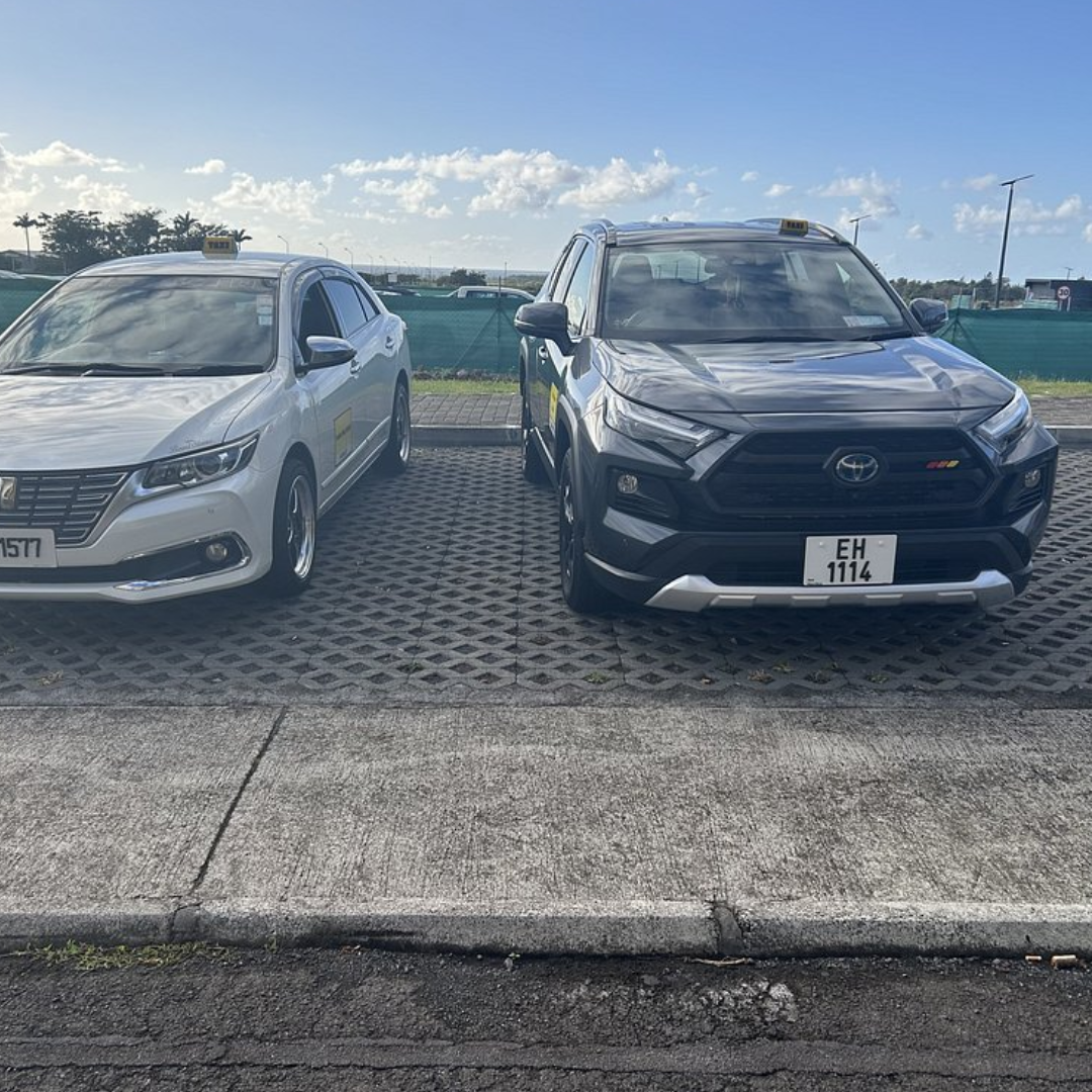Private taxi transfer between hotels and resorts in Mauritius