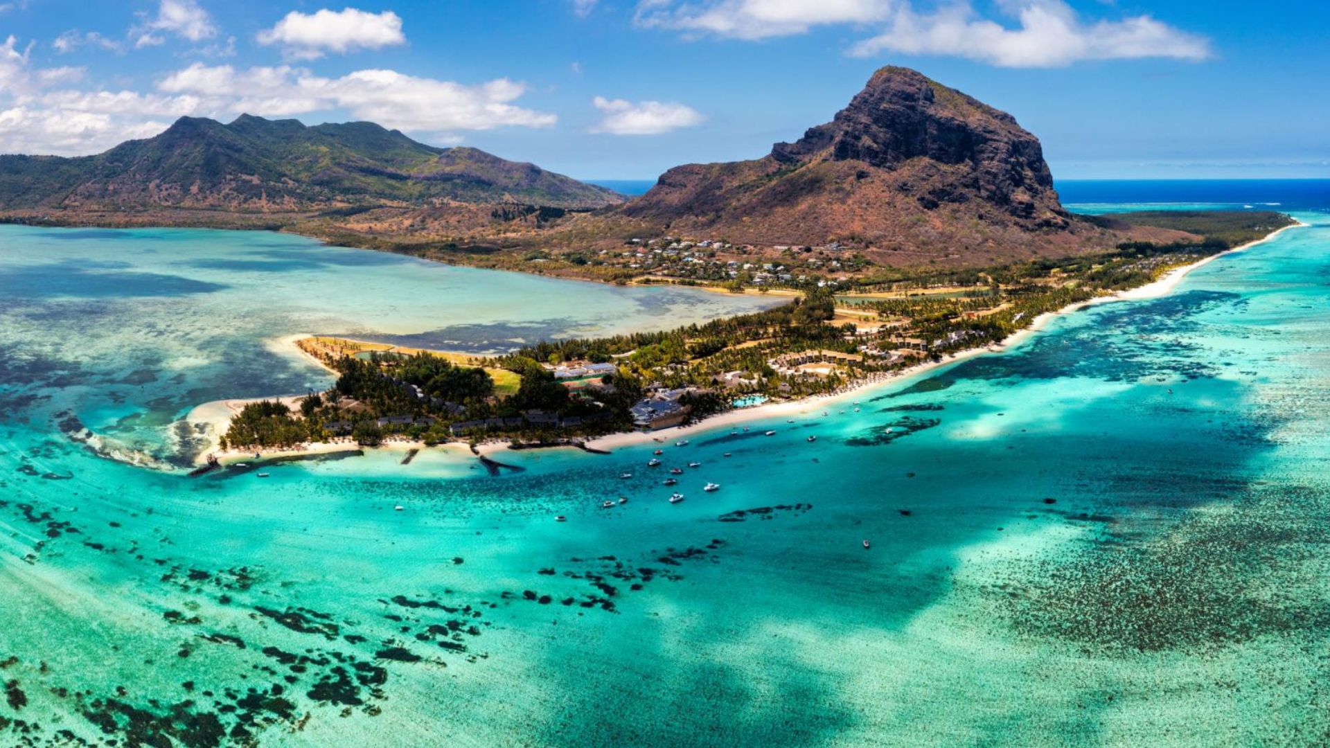 Mauritius coastal landscape
