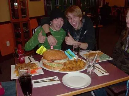 K2 Mountain Burger challenge finisher #5