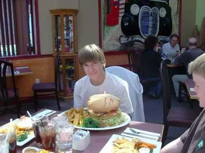 K2 Mountain Burger challenge finisher #1