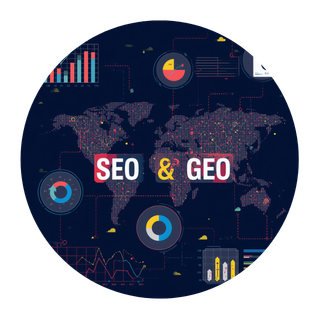 AI-Powered SEO and GEO optimization service icon
