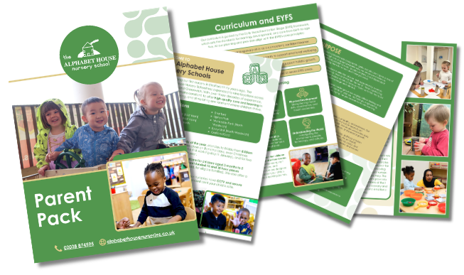 Parent pack from Alphabet House Nurseries
