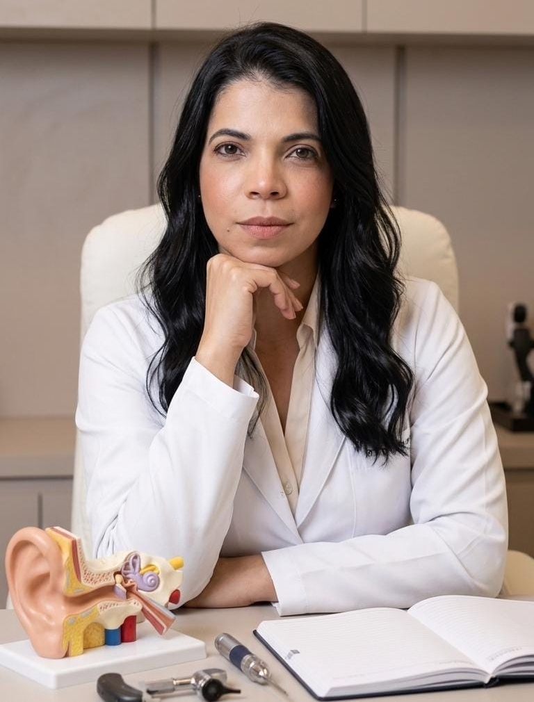 Roberta Paz, audióloga protésica