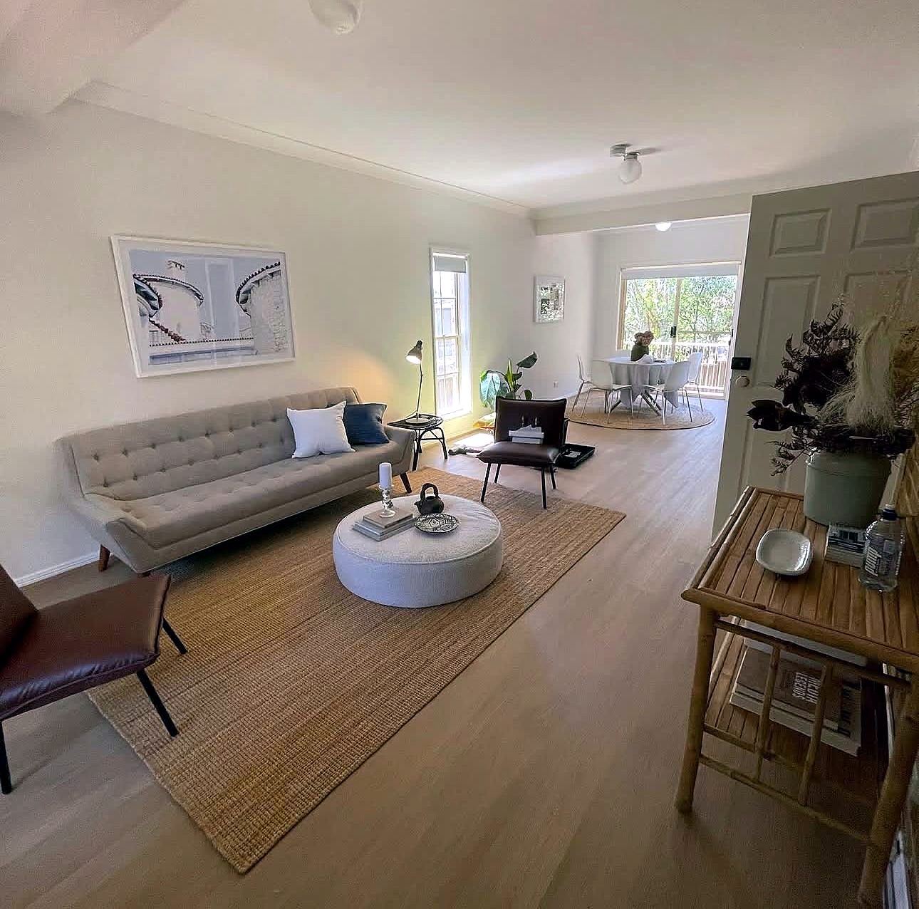 Living room after repaint