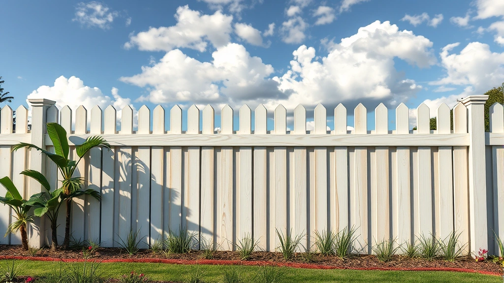 Fence painting projects in Fort Lauderdale FL showcasing vibrant colors and professional finishes
