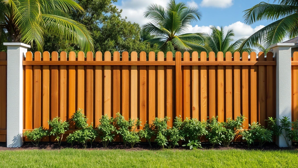Shadowbox Fence Installation projects in Fort Lauderdale FL showcasing different styles and materials used.