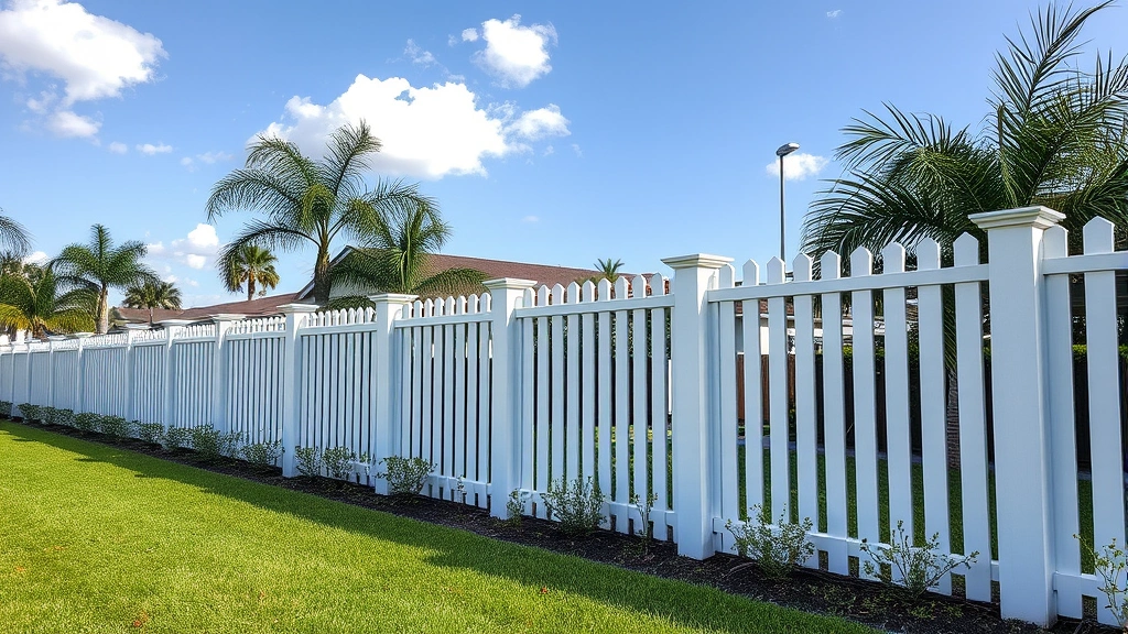 New Fence Installations projects in Fort Lauderdale FL showcasing various styles and materials used