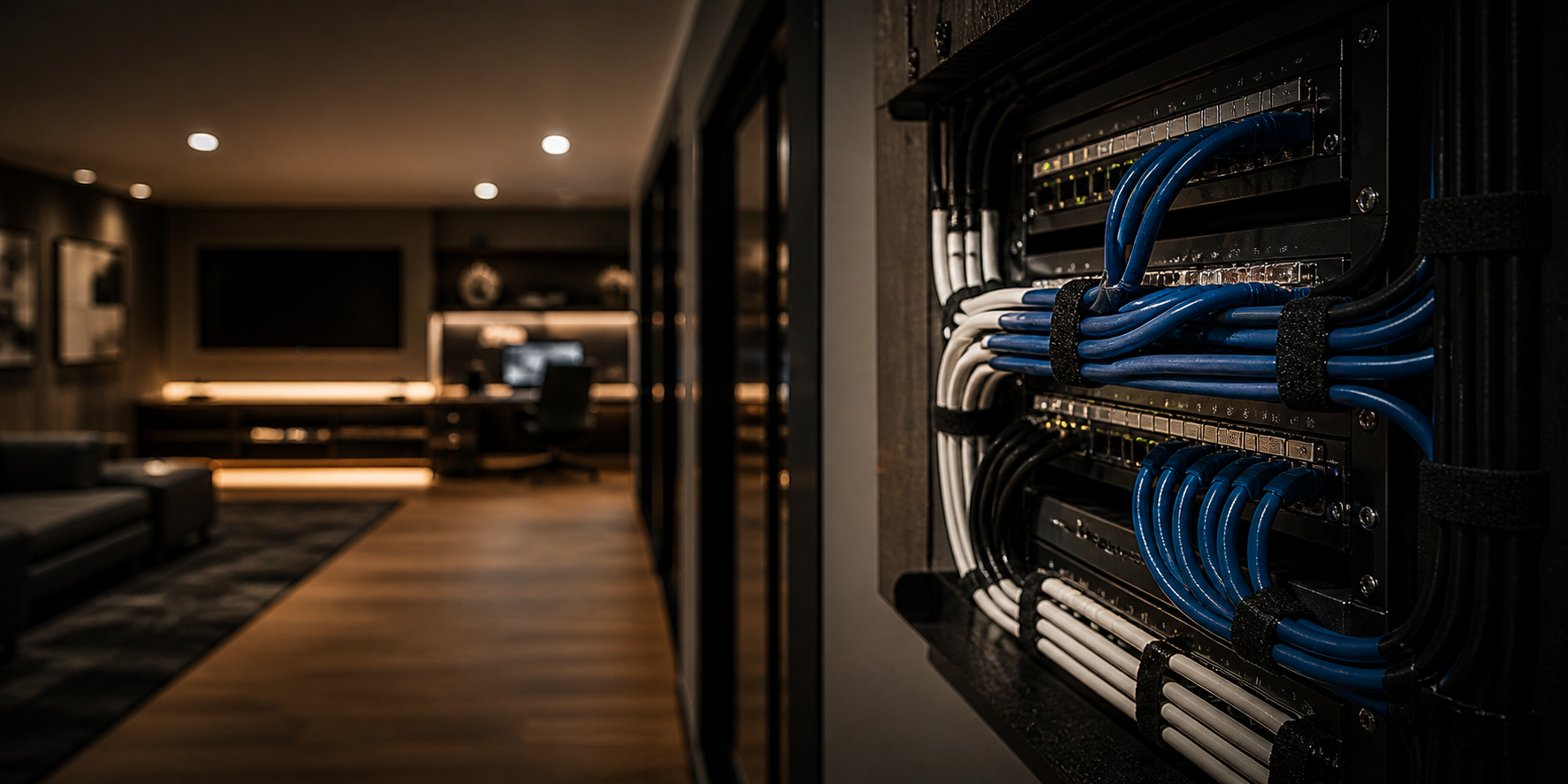 Low Voltage Cabling — Audio, Video, Data & Structured Wiring