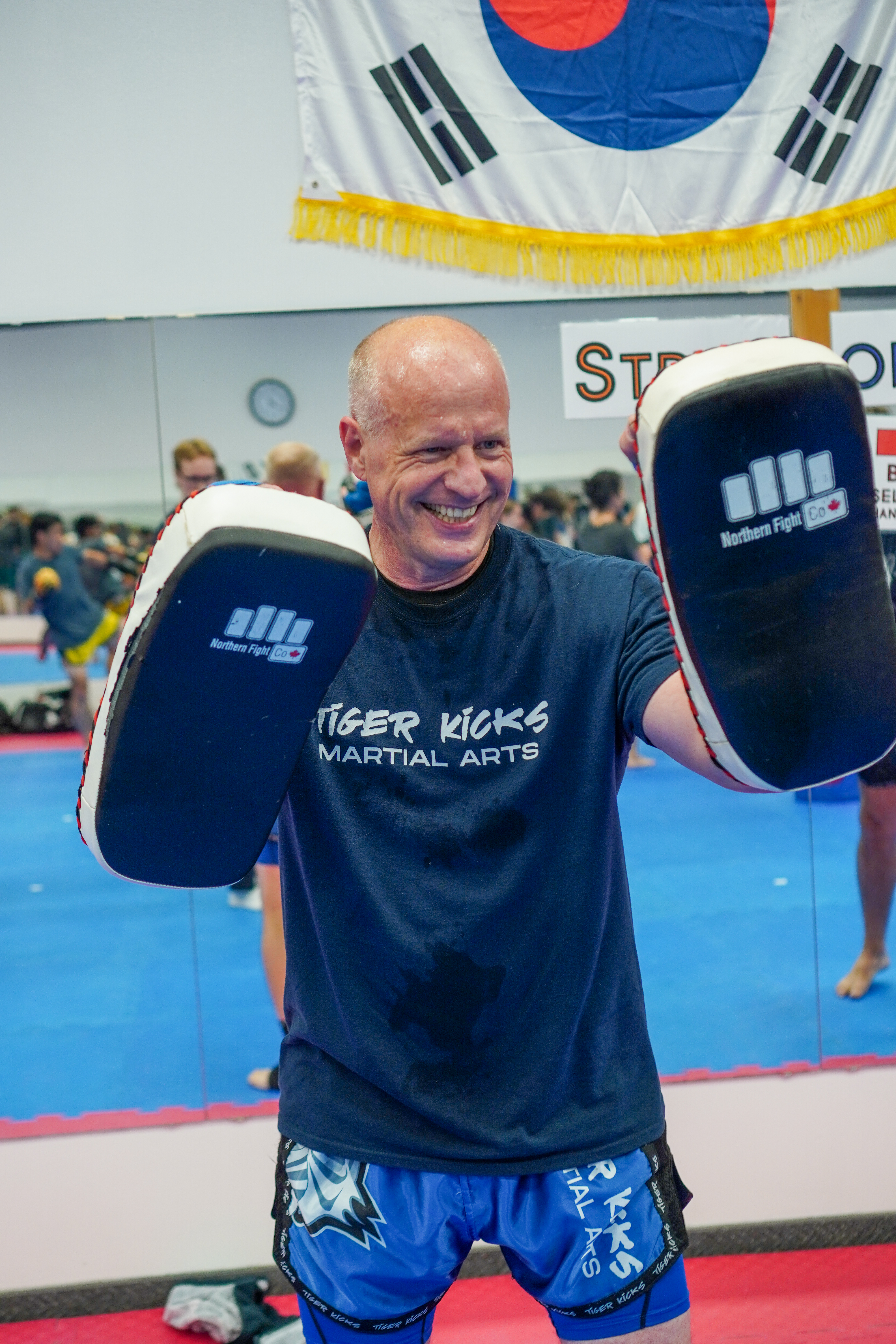Kickboxing class
