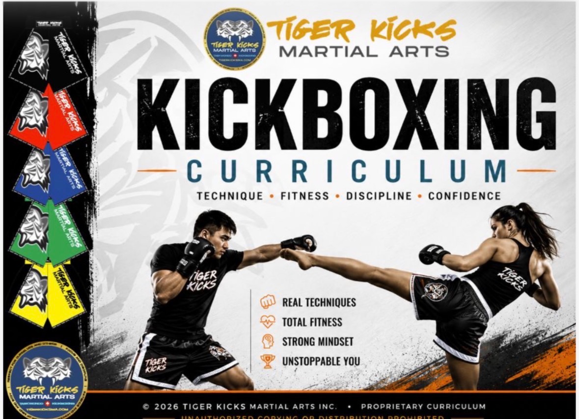 Tiger Kicks Martial Arts Kickboxing Curriculum