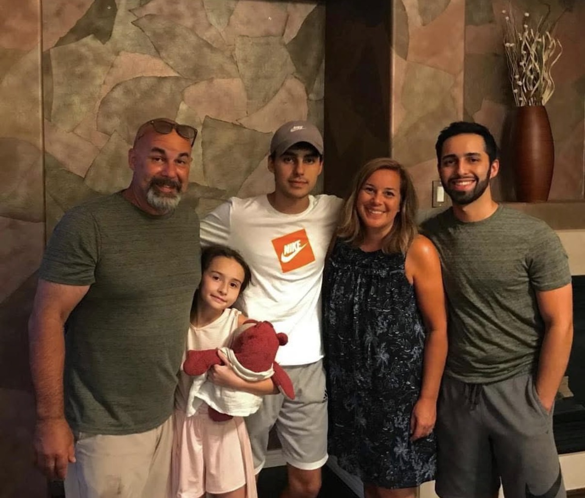 The Kirkwood family together