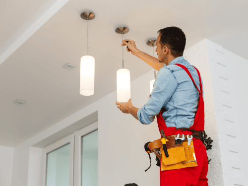 Lighting installation in Franklin
