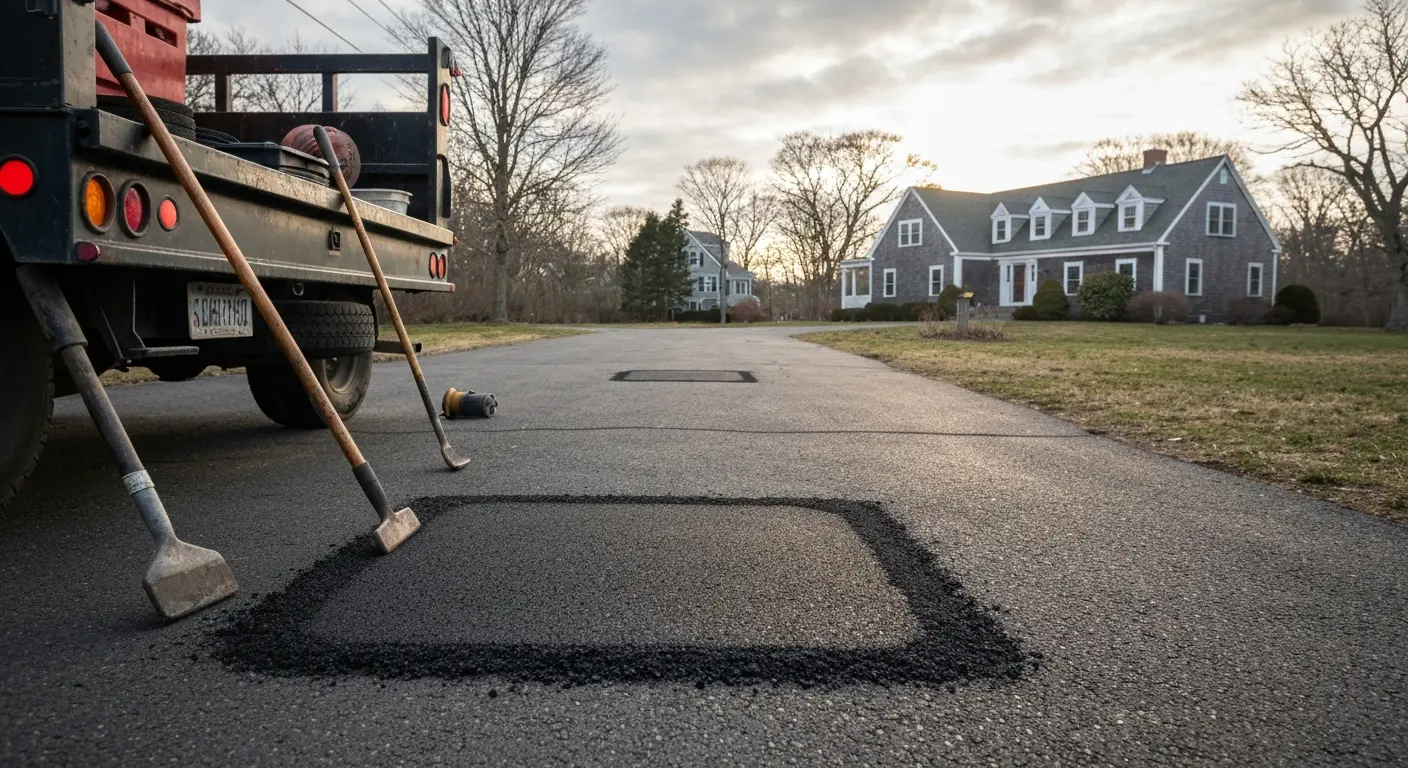 Pothole repair and asphalt patching