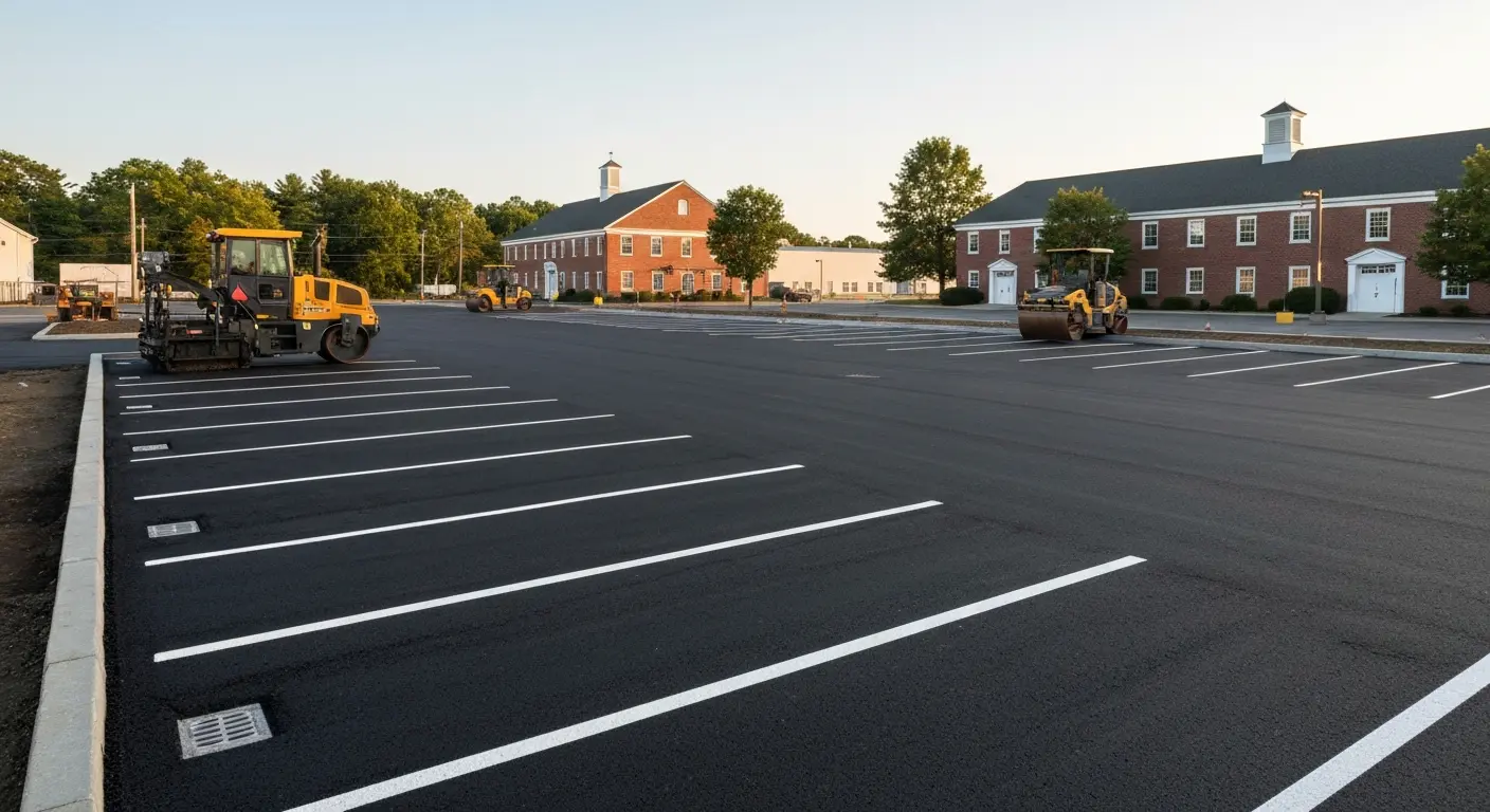 Parking lot expansion