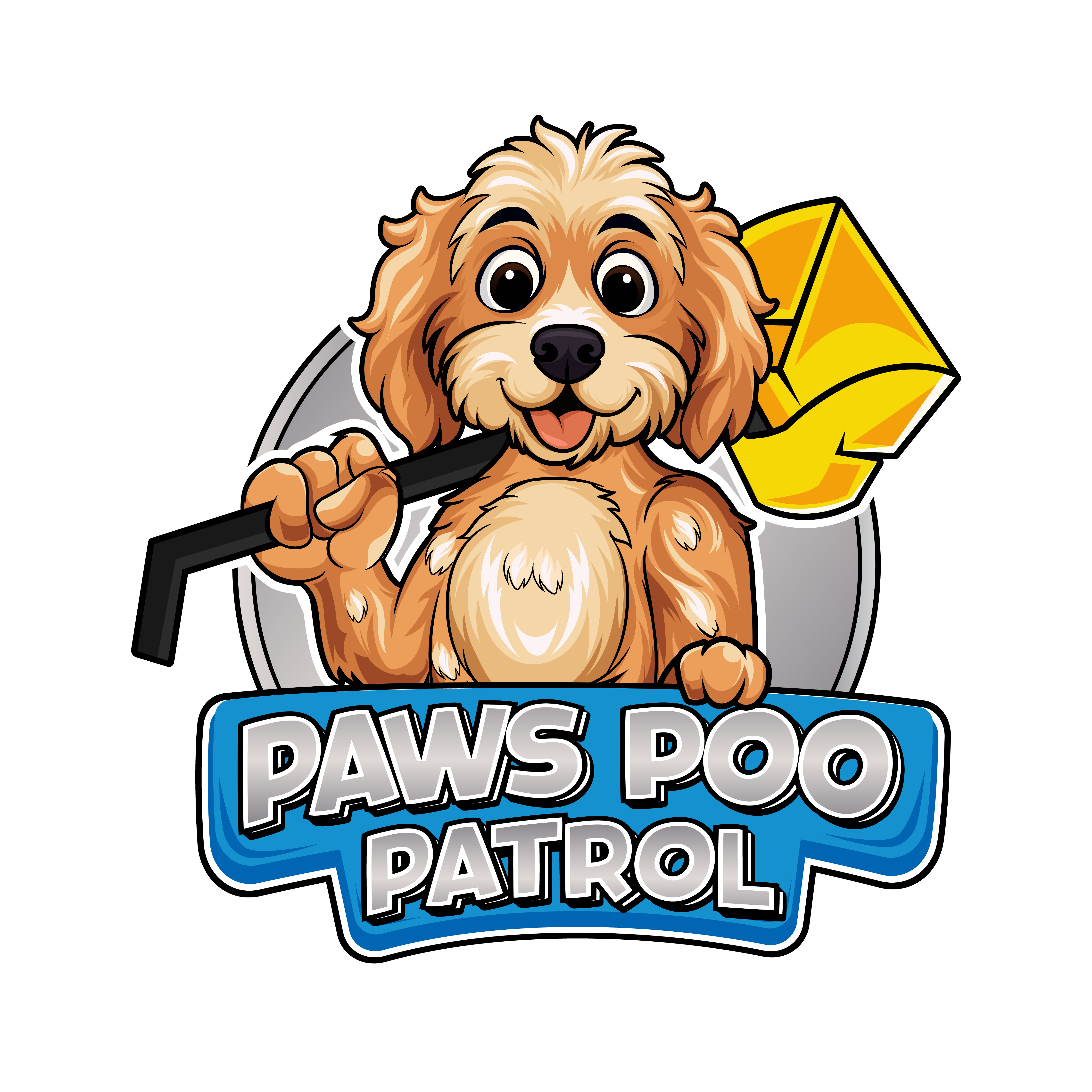 Paws Poo Patrol logo