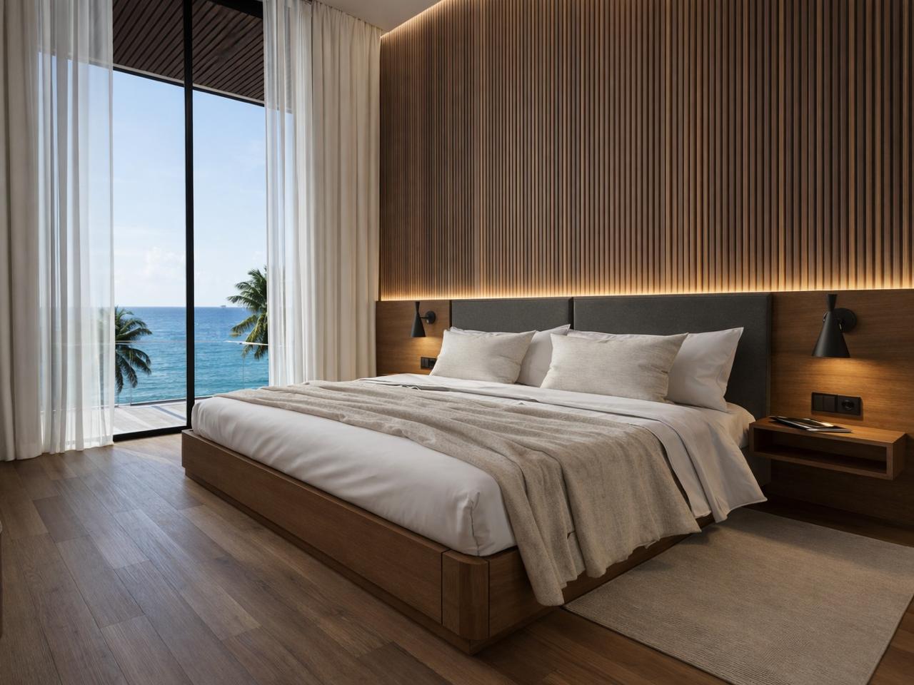 Master bedroom ocean view