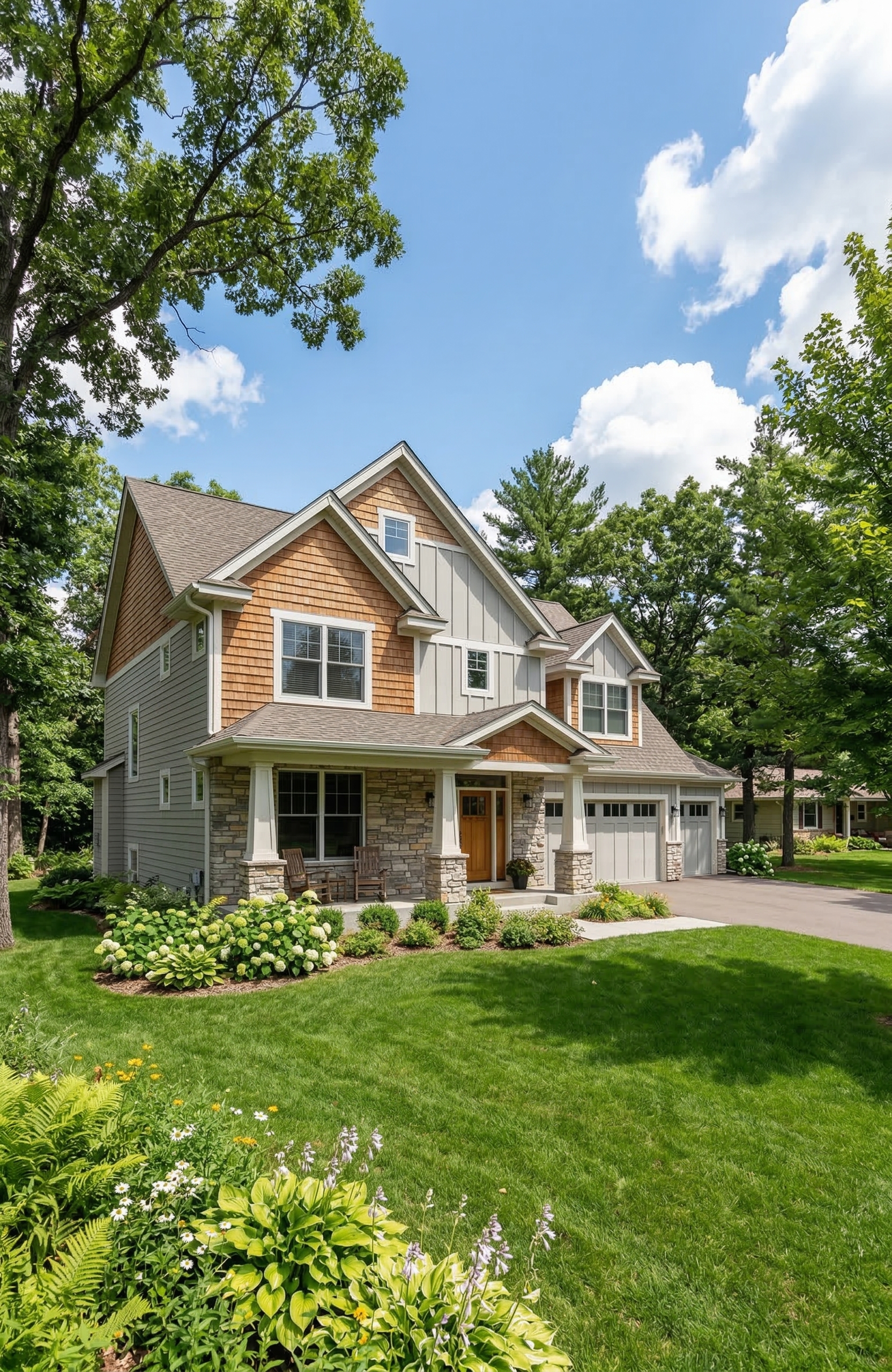 Suburban home in Woodbury Minnesota