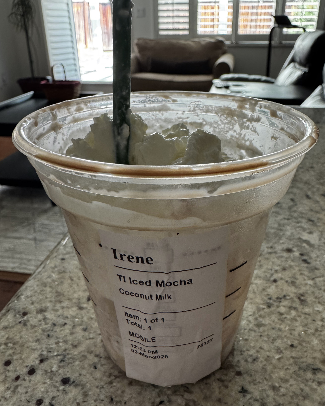 starbucks iced mocha