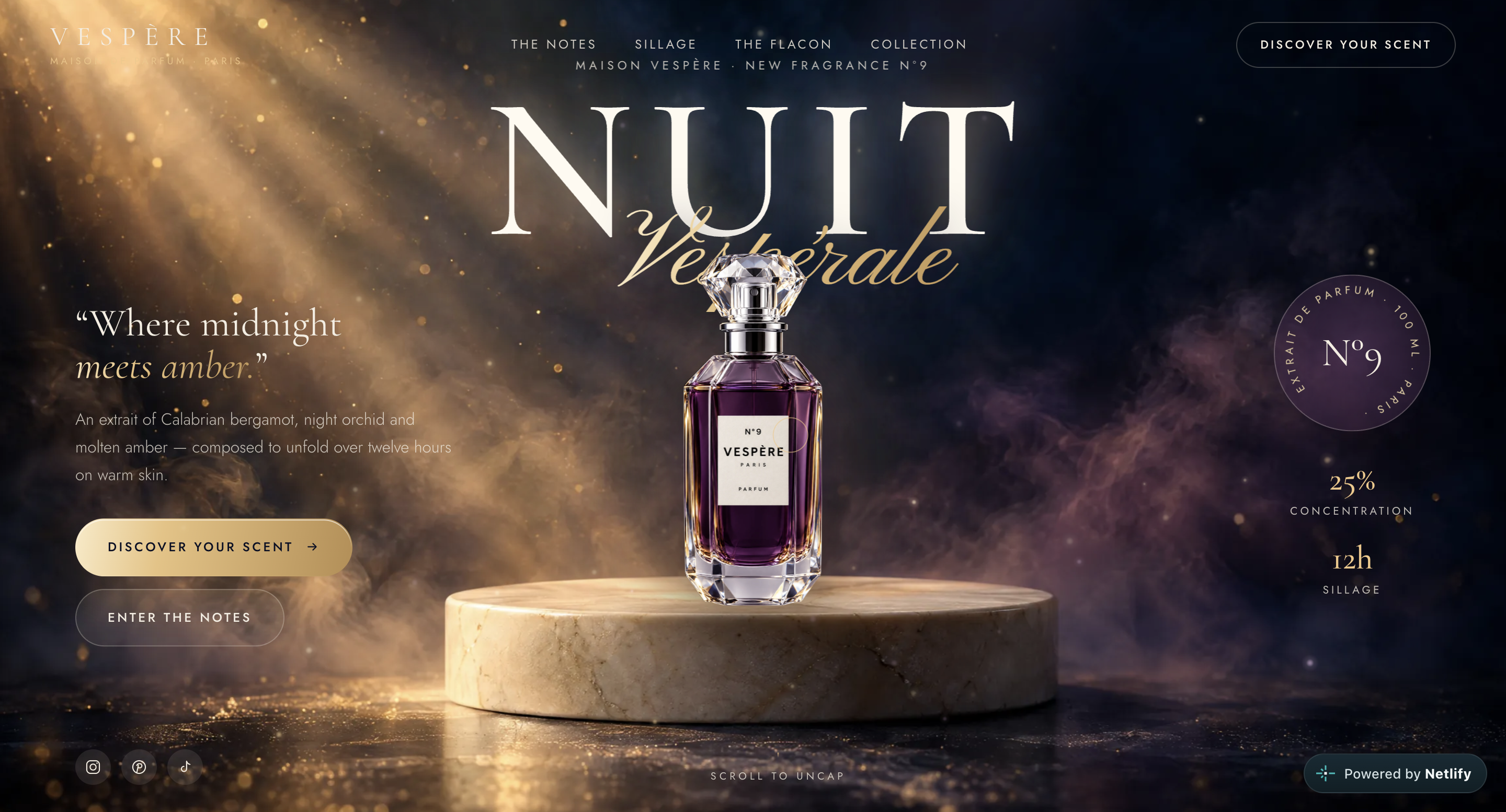 Maison Vespère — Nuit Vespérale
