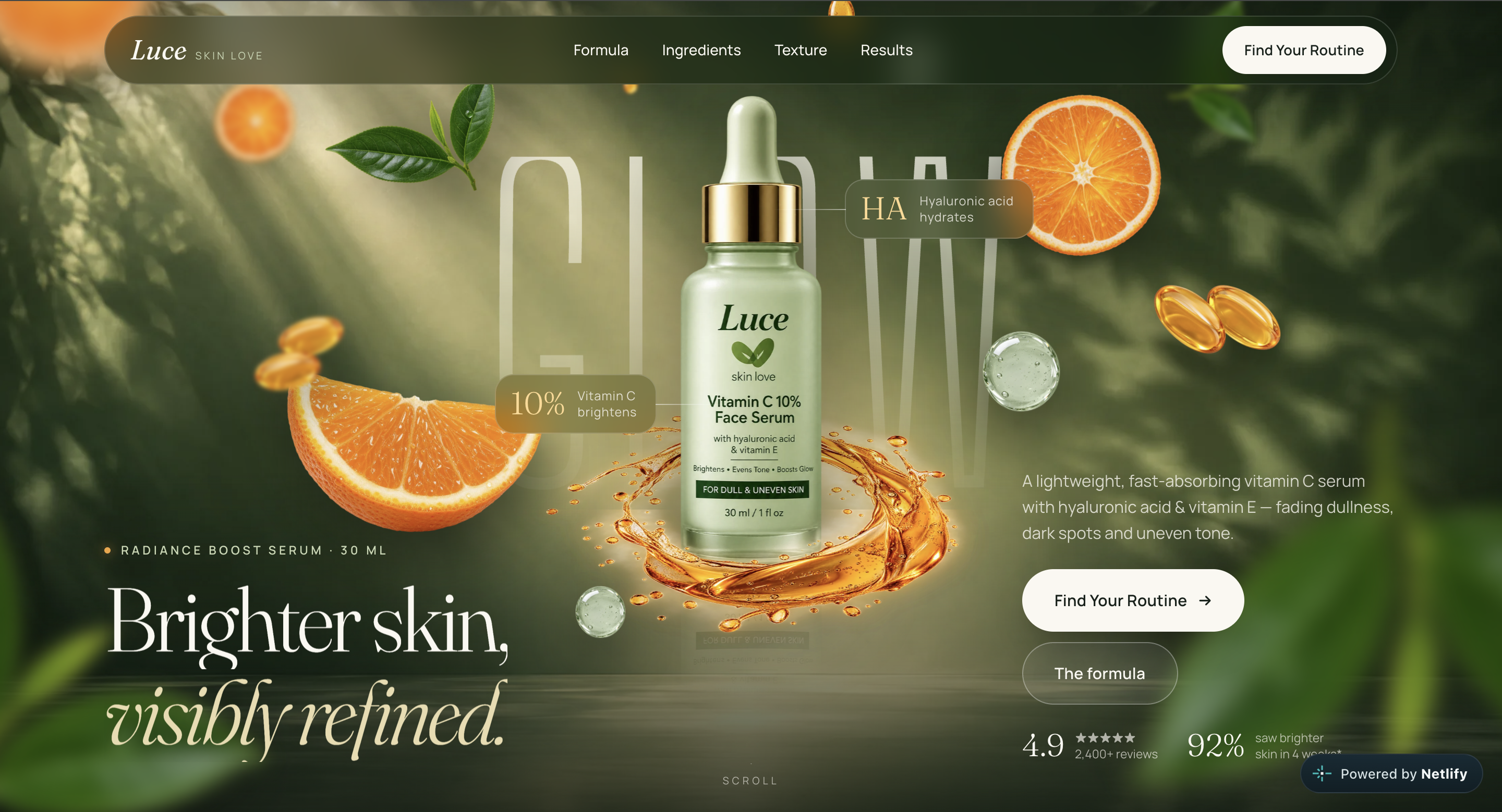 Luce — Vitamin C 10% Face Serum Preview