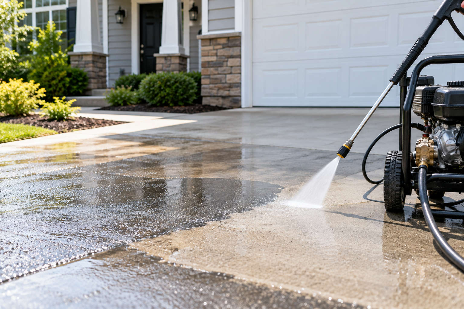 Local pressure washing business