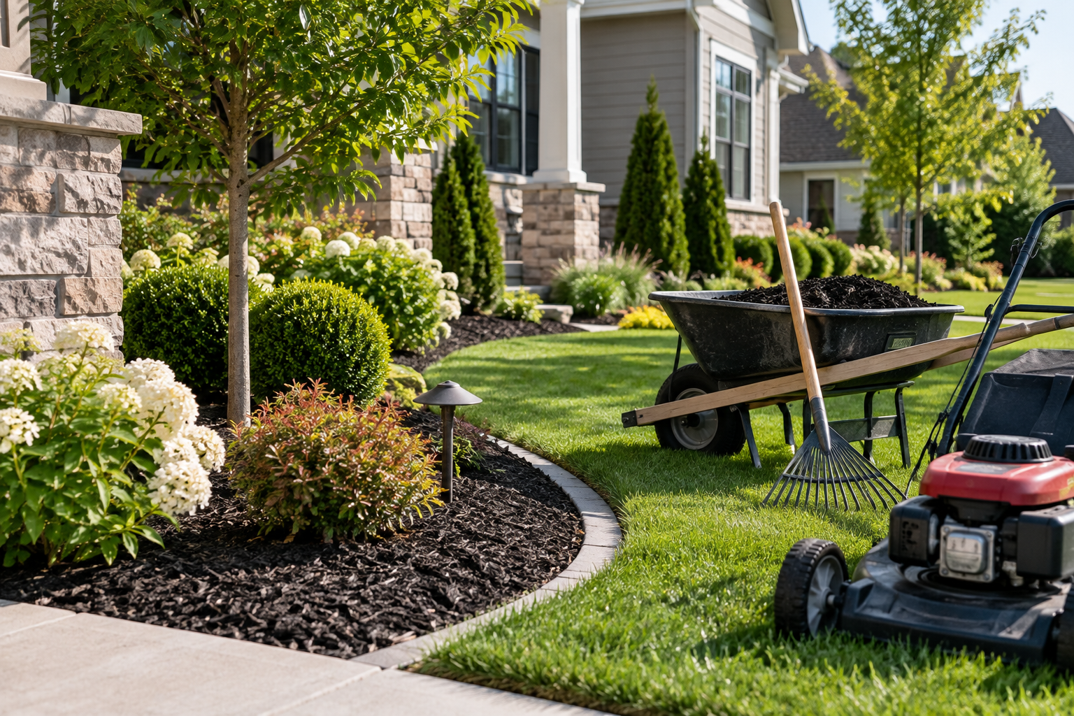Local landscaping service business